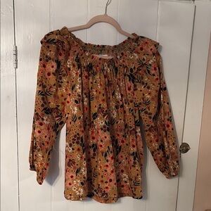 Sonoma Women’s Floral Print Top - Multicolor size XL EUC